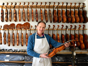 Supporting image for story: Precision is the key - meet violin maker Anthony Nickolds 
