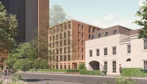 CGI of what the proposed Birmingham student block in Edgbaston could look like. Taken from design document prepared by Glancy Nicholls Architects on behalf of Study Inn.