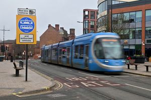 The bus lane at Victoria Square, Wolverhampton, snared the most drivers