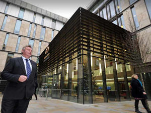 Supporting image for story: Staffordshire HQ cladding workers urged to speed up