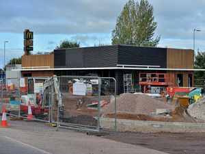 Supporting image for story: Work on new McDonald's restaurant in Market Drayton starting to take shape