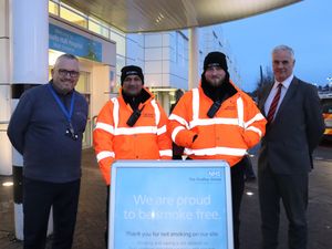 Supporting image for story: Marshals to patrol Russells Hall Hospital to enforce smoking ban