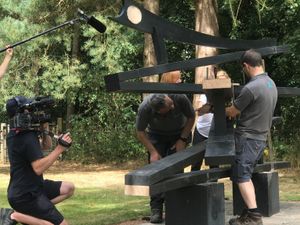 Supporting image for story: County's National Trust venue to star in BBC show tracking restoration of 'striking' sculpture