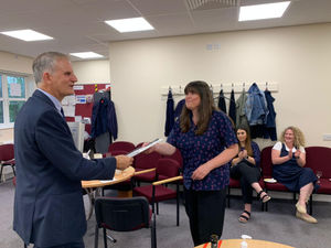 Pictures from the thank you event for vaccination teams in Bridgnorth