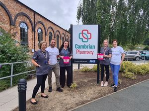 Supporting image for story: Oswestry pharmacy staff take on 10k for Hope House