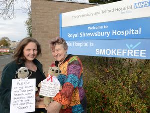 Supporting image for story: Meerkats in anti-smoking campaign at Royal Shrewsbury Hospital 