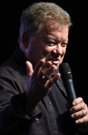 William Shatner during the event