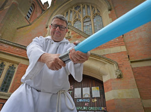 Supporting image for story: Star Wars fun mixed with faith for Sutton Coldfield church service 