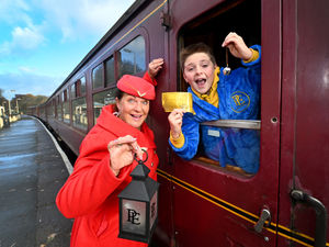 Supporting image for story: All aboard as Polar Express returns to Telford for Christmas