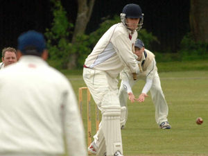 Supporting image for story: Rain ruins start of Shropshire's Counties clash