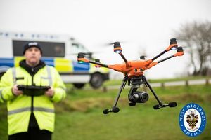 Police say drones have got off to a 'flying start' within the force