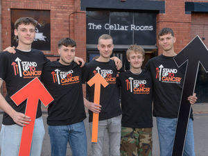 Supporting image for story: Wolverhampton band 'Stands Up To Cancer' to support young singer after gruelling treatment
