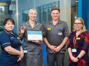 Supporting image for story: Healthcare support worker at Oswestry hospital wins national award for dedication