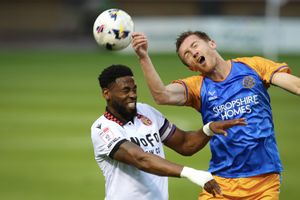 Supporting image for story: Shrewsbury 1-3 Walsall - report: Albert Adomah brings up career century in Saddlers win