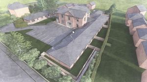 Artist's impression of the site. Picture: Base Architects