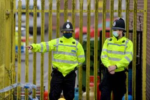 Emergency services at the scene