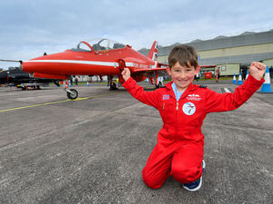 Supporting image for story: Cosford Air Show: Watch as crowds build at RAF base ready for a festival of flying