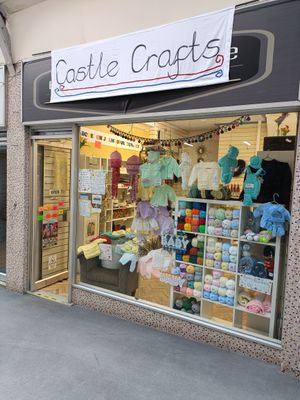 Castle Crafts in The fountain Arcade. Dudley.