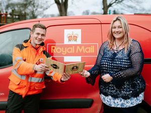 Supporting image for story: Big-hearted postie David’s antics in costume keep village smiling