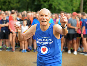 Jim Hussey, of Telford, running at at Telford Town Park