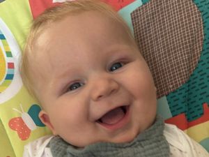 Supporting image for story: Baby Freddie’s ‘completely out of the blue’ cancer detected by genetic screening