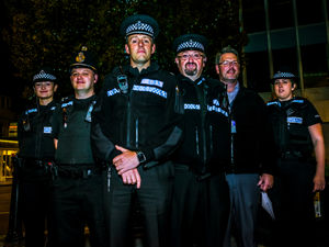 Supporting image for story: Police chiefs hit Telford streets to combat crime