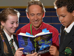Supporting image for story: Shifnal pupils meet award-winning novelist