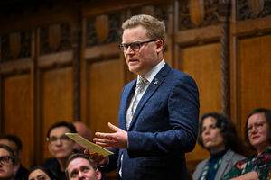 Josh Newbury MP speaking in the House of Commons