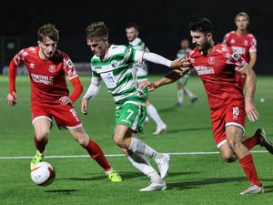 Supporting image for story: Ex-Shrewsbury man Josh Daniels playing starring role in TNS back four