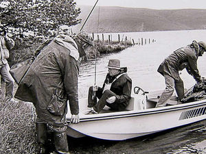 Supporting image for story: Angler's day with former President Jimmy Carter