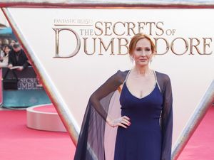 Supporting image for story: JK Rowling attends red carpet premiere of latest Fantastic Beasts film