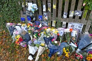 The scene where the collision happened has become an area for tributes