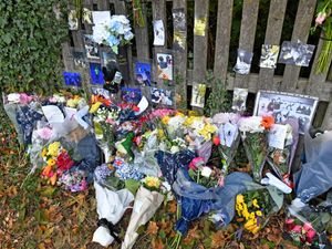 Supporting image for story: 'I'm going to miss you more than anything in the entire world' - Floral tributes left at scene of Streetly crash which killed motorcyclist, 17, named locally as 'Theo'