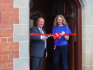 Supporting image for story: Historic day for college boarding house