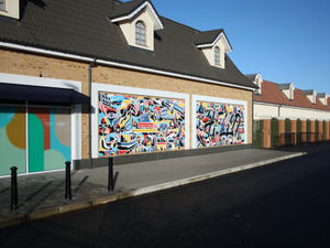 Supporting image for story: Murals launched at Cannock's McArthurGlen designer outlet