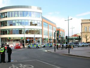 Supporting image for story: Two boys arrested on suspicion of attempted murder after teen stabbed in city centre