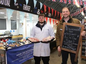Supporting image for story: 'It’s been great to see an upturn in trade,' popular market trader says as expansion brings fish and meat under one roof at Brierley Hill Market