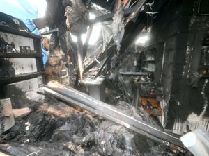 Supporting image for story: 'To say a bomb has hit it would be an understatement': Heartbreak for Much Wenlock farm shop owners after 'ferocious' fire destroys business