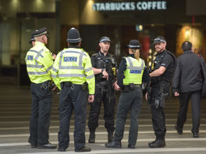 Supporting image for story: Manchester terror attack: Armed police guard Merry Hill, Wolverhampton and Birmingham