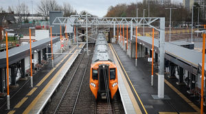 Willenhall station is one of the two new stations in the Black Country