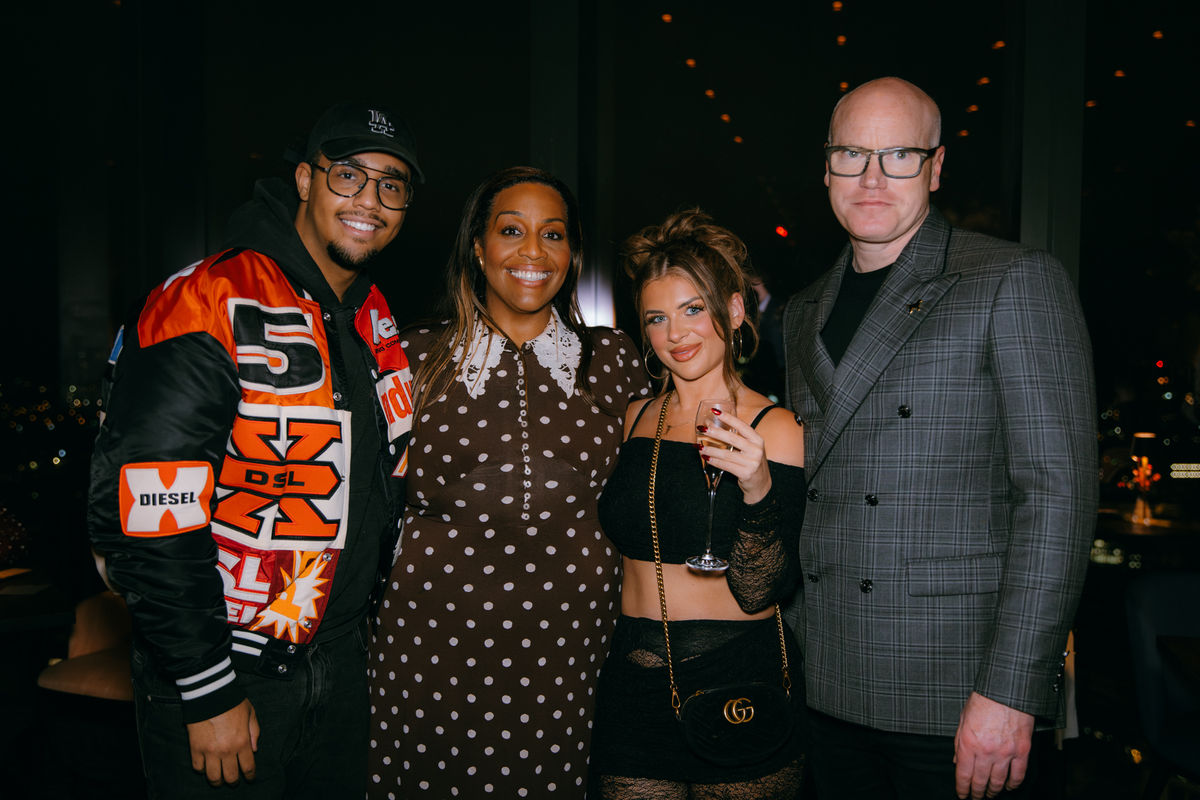 Alison Hammond and Liberty Poole spotted at the glitzy 24 Stories launch party - Birmingham&rsquo;s highest sky bar and restaurant