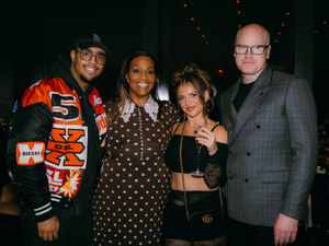Supporting image for story: Alison Hammond and Liberty Poole spotted at the glitzy 24 Stories launch party - Birmingham’s highest sky bar and restaurant