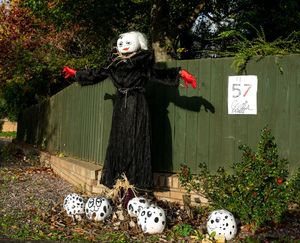 Cruella scarecrow