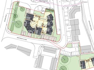 Artist\'s impression of the centre of the new development being built at Priorslee. Picture: Miller Homes, from the planning portal. 