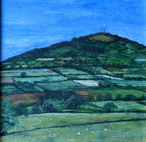 The Wrekin is full represented in watercolours