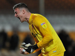 Supporting image for story: Liam Roberts is pushing to stay Walsall's No.1