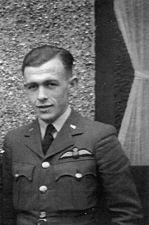 Ron Smyth during his days in the RAF