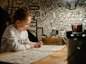 Supporting image for story: 'Doodle Boy's' first exhibition set for county gallery