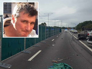 Supporting image for story: M6 death crash: Lorry driver pleads guilty to killing Telford dad Anthony Marston