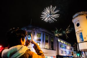 Wolverhampton Christmas light switch on